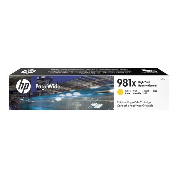 Original HP 981X Amarillo Cartucho de Tinta - L0R11A