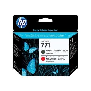 Original HP 771 Cabezal de Impresion - Negro Mate, Rojo Cromatico - CE017A