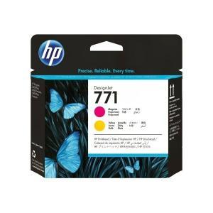 Original HP 771 Cabezal de Impresion - Magenta, Amarillo - CE018A