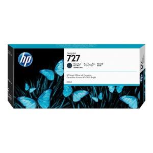 Original HP 727 Negro Mate Cartucho de Tinta - C1Q12A