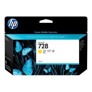 Original HP 728 Amarillo Cartucho de Tinta - F9J65A