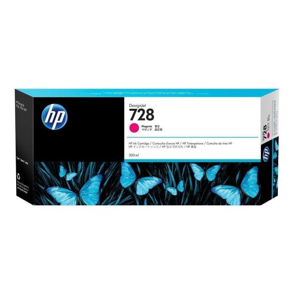 Original HP 728 Magenta Cartucho de Tinta - F9K16A