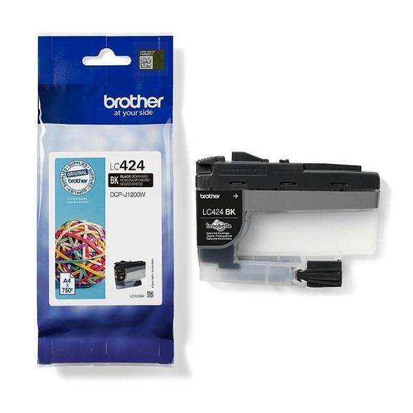 Original Brother LC424 Negro Cartucho de Tinta - LC424BK
