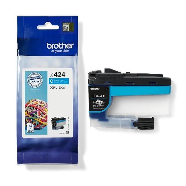 Original Brother LC424 Cyan Cartucho de Tinta - LC424C