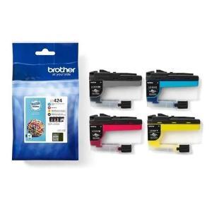 Original Brother LC424 Pack de 4 Cartuchos de Tinta Originales - LC424VAL