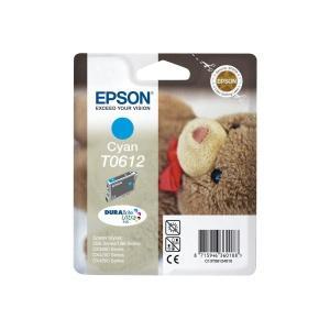 Original Epson T0612 Cyan Cartucho de Tinta - C13T06124010