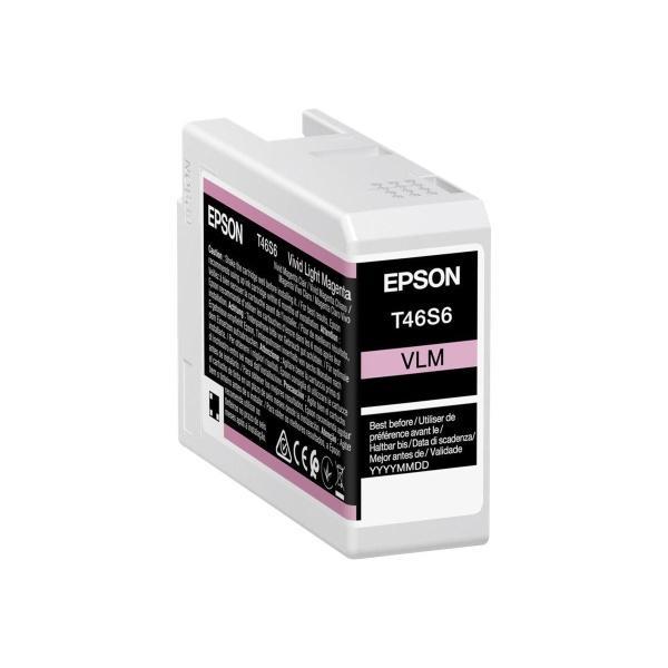 Original Epson T46S6 Magenta Light Vivido Cartucho de Tinta - C13T46S600
