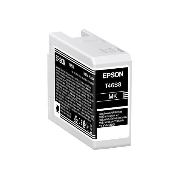Original Epson T46S8 Negro Mate Cartucho de Tinta - C13T46S800