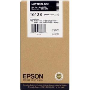 Original Epson T6128 Negro Mate Cartucho de Tinta - C13T612800