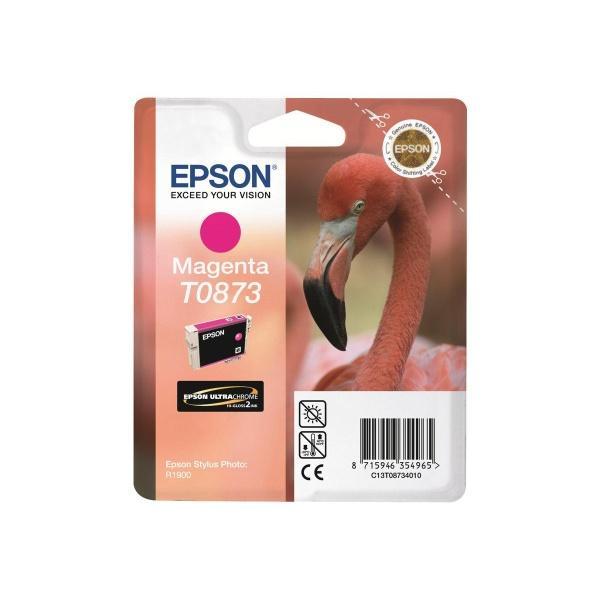 Original Epson T0873 Magenta Cartucho de Tinta - C13T08734010