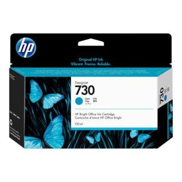 Original HP 730 Cyan Cartucho de Tinta - P2V62A