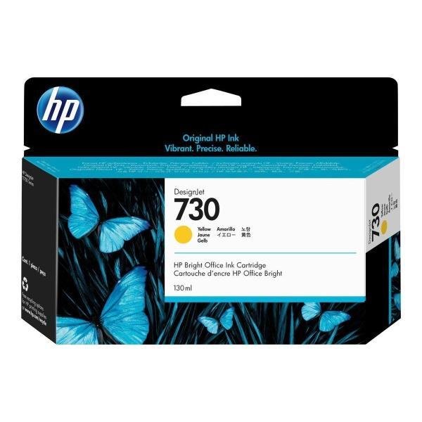 Original HP 730 Amarillo Cartucho de Tinta - P2V64A
