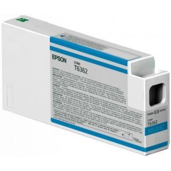 Original Epson T6362 Cyan Cartucho de Tinta - C13T636200