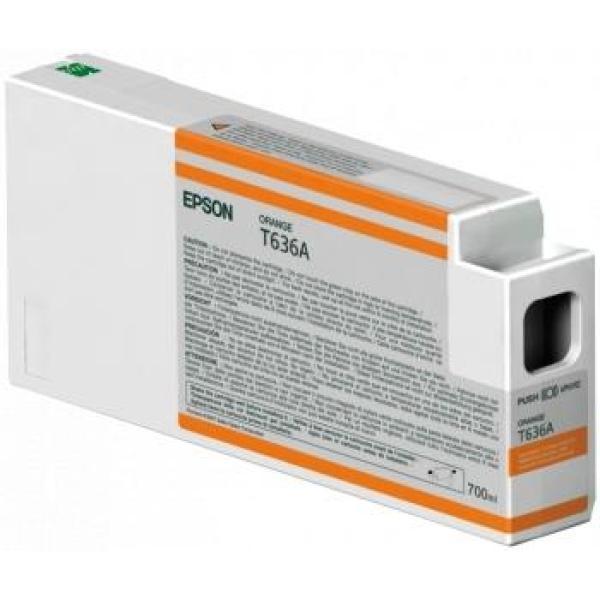 Original Epson T636A Naranja Cartucho de Tinta - C13T636A00