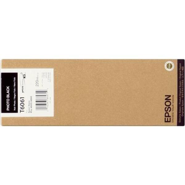 Original Epson T6061 Negro Photo Cartucho de Tinta - C13T606100