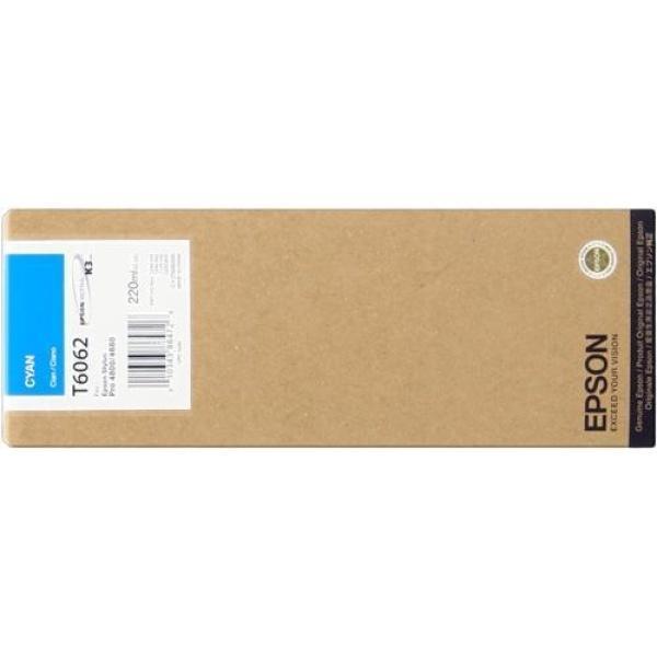 Original Epson T6062 Cyan Cartucho de Tinta - C13T606200