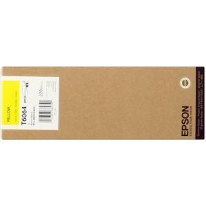 Original Epson T6064 Amarillo Cartucho de Tinta - C13T606400