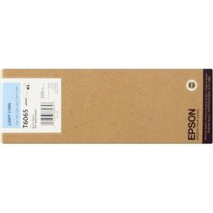 Original Epson T6065 Cyan Light Cartucho de Tinta - C13T606500
