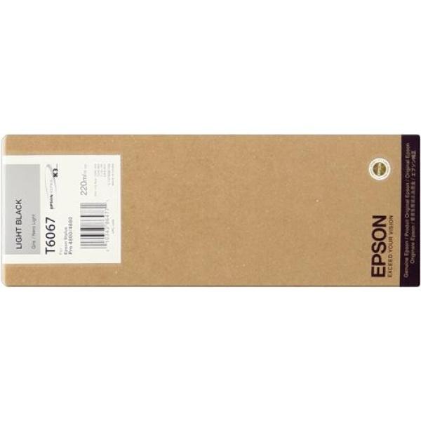 Original Epson T6067 Negro Light Cartucho de Tinta - C13T606700