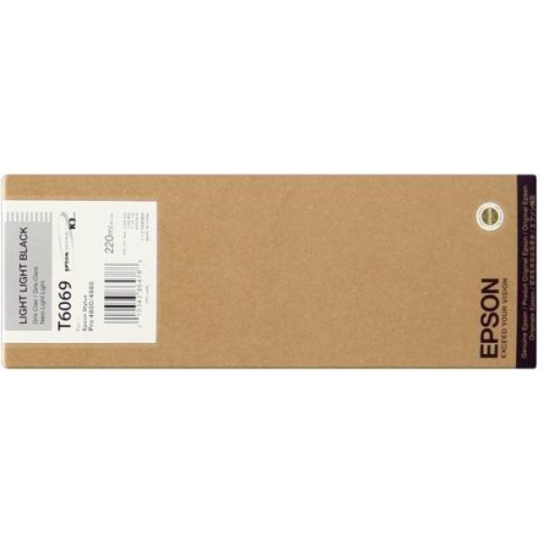 Original Epson T6069 Negro Light Light Cartucho de Tinta - C13T606900