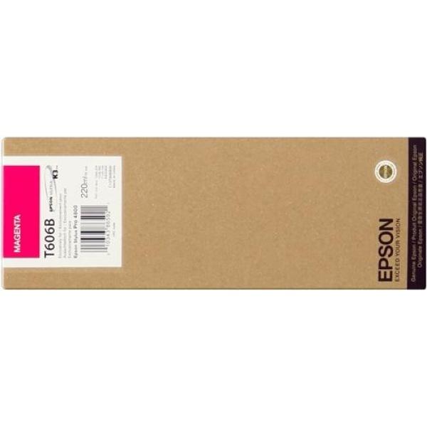 Original Epson T6063 Magenta Cartucho de Tinta - C13T606B00