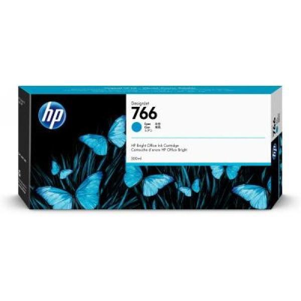 Original HP 766 Cyan Cartucho de Tinta - P2V89A