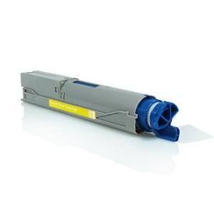 Compatible OKI C3520 C3530 MC350 MC360 Amarillo Cartucho de Toner - 43459369