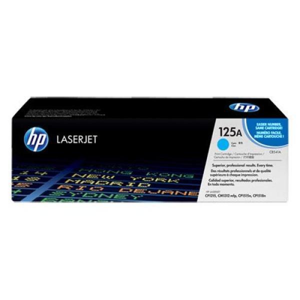 Original HP CB541A Cyan Cartucho de Toner - 125A