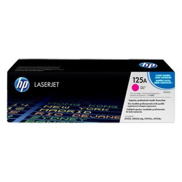 Original HP CB543A Magenta Cartucho de Toner - 125A