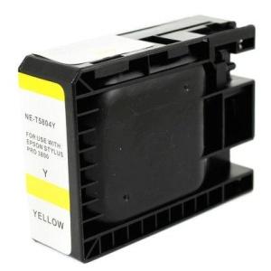 Compatible Epson T5804 Amarillo Cartucho de Tinta Pigmentada - C13T580400