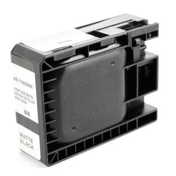 Compatible Epson T5808 Negro Mate Cartucho de Tinta Pigmentada - C13T580800