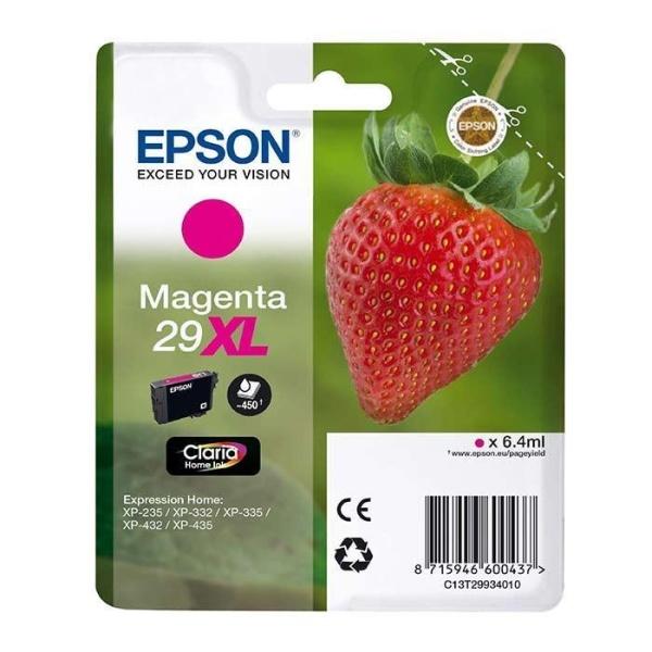 Original Epson T2993 (29XL) Magenta Cartucho de Tinta - C13T29934012