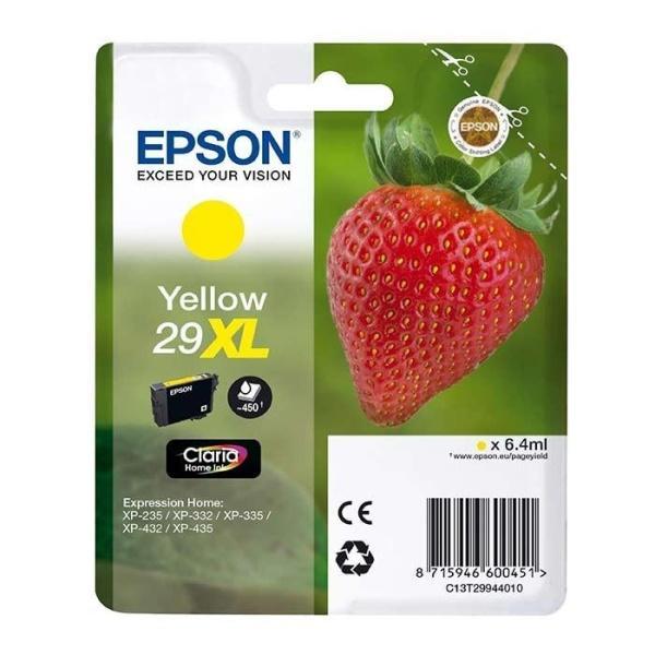 Original Epson T2994 (29XL) Amarillo Cartucho de Tinta - C13T29944012