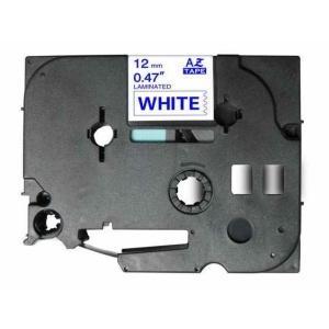 Compatible Brother TZe233 Cinta de Etiquetas - azul sobre blanco - 12mm x 8 metros