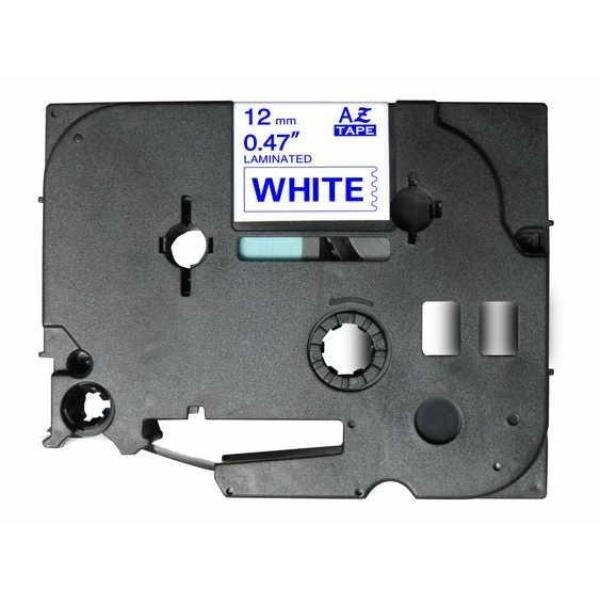 Compatible Brother TZe233 Cinta de Etiquetas - azul sobre blanco - 12mm x 8 metros
