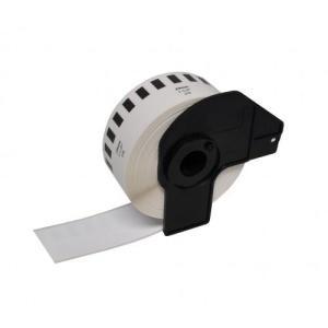 Compatible Brother DK22210 - Etiquetas  Ancho 29mm x 30,48 metros - negro sobre blanco