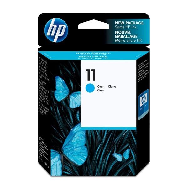 Original HP 11 Cyan Cartucho de Tinta - C4836A
