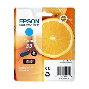 Original Epson T3342 (33) Cyan Cartucho de Tinta - C13T33424012