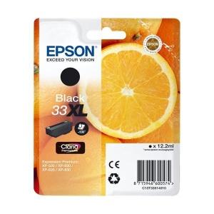 Original Epson T3351 (33XL) Negro Cartucho de Tinta - C13T33514012