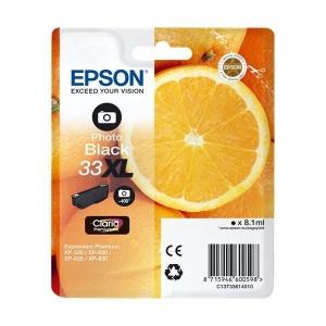 Original Epson T3361 (33XL) Negro Cartucho de Tinta - C13T33614012
