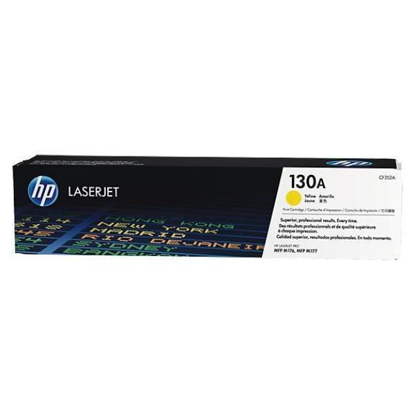 Original HP CF352A Amarillo Cartucho de Toner - 130A