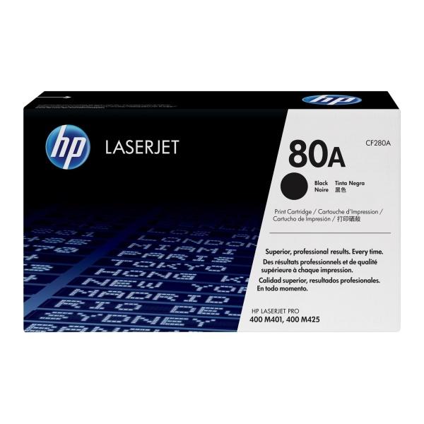 Original HP CF280A Negro Cartucho de Toner - 80A