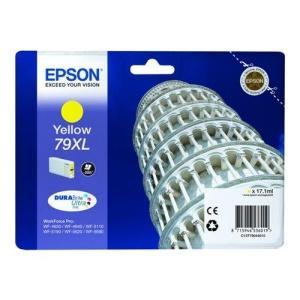 Original Epson T7904 (79XL) Amarillo Cartucho de Tinta - C13T79044010