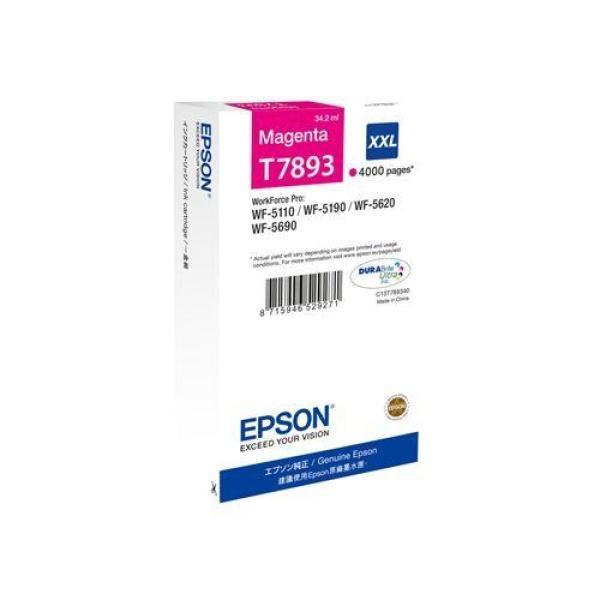 Original Epson T7893 Magenta Cartucho de Tinta - C13T789340