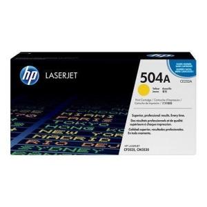 Original HP CE252A Amarillo Cartucho de Toner - 504A