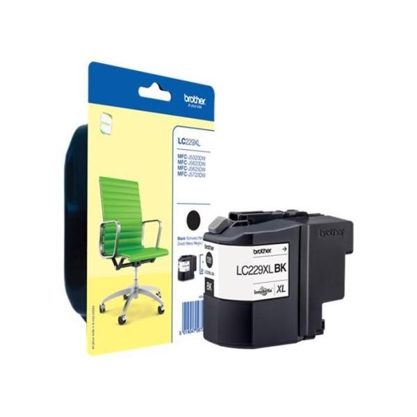 Original Brother LC229XL Negro Cartucho de Tinta - LC229XLBKBP