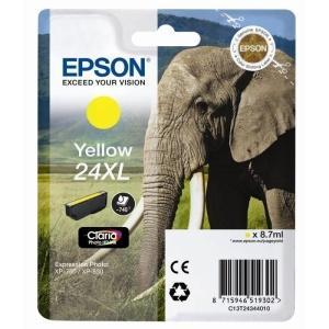 Original Epson T2434 (24XL) Amarillo Cartucho de Tinta - C13T24344012