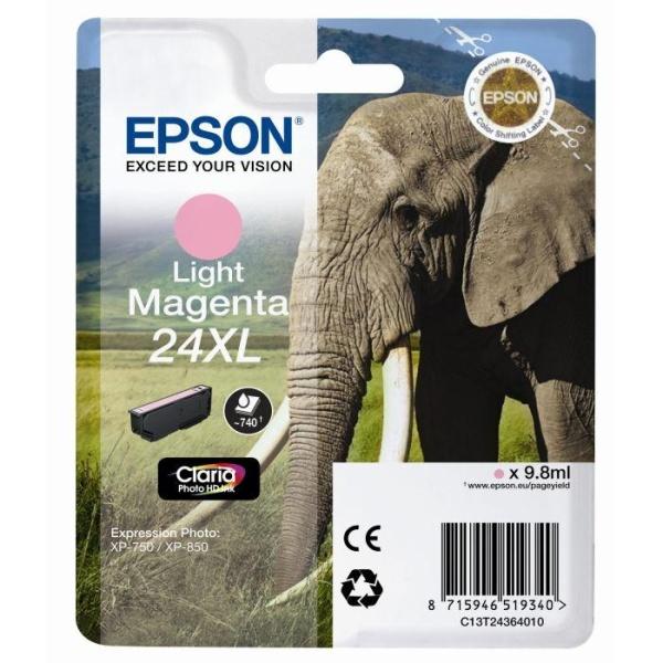 Original Epson T2436 (24XL) Magenta Light Cartucho de Tinta - C13T24364012