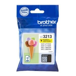 Original Brother LC3213 Amarillo Cartucho de Tinta - LC3213Y
