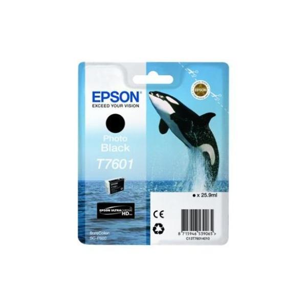 Original Epson T7601 Negro Photo Cartucho de Tinta - C13T76014010